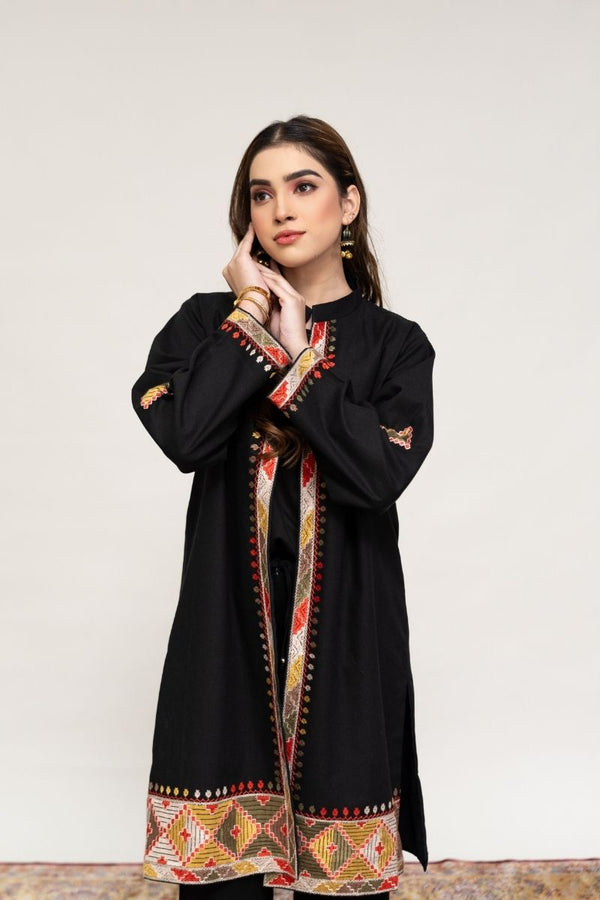 THREADED MIDNIGHT GOWN