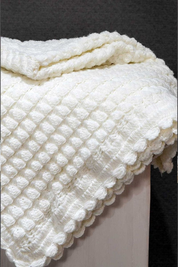 White Baby Blanket