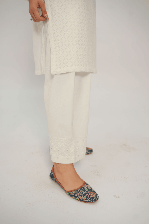 White Serenity Kurta