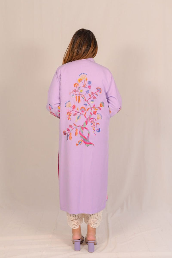 Lavender Bird Gown