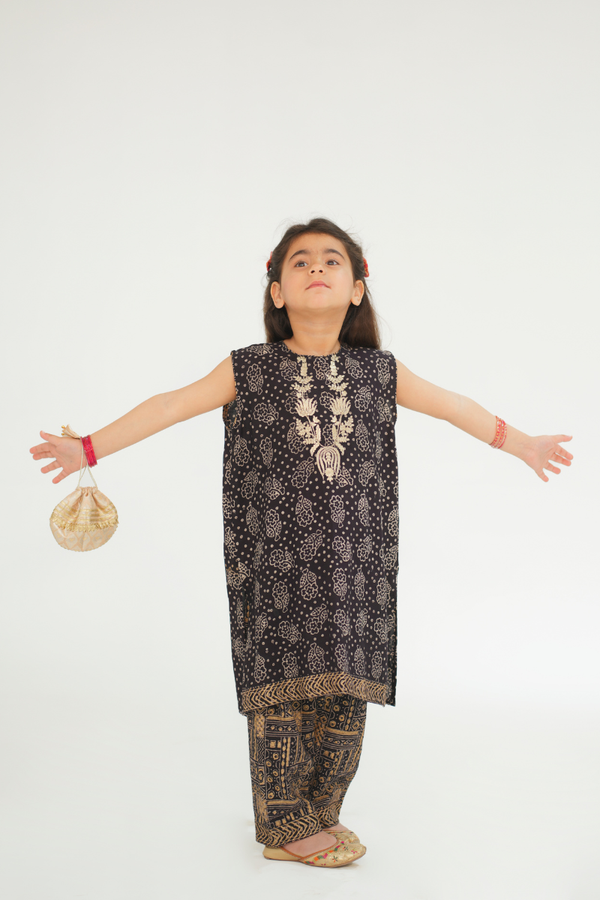 Ajrak Dress