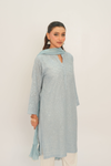 Lunar Blue Kurta