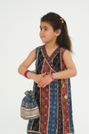 Anarkali Ajrak Dress
