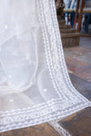 APPLIQUE EMBROIDERED DUPATTA