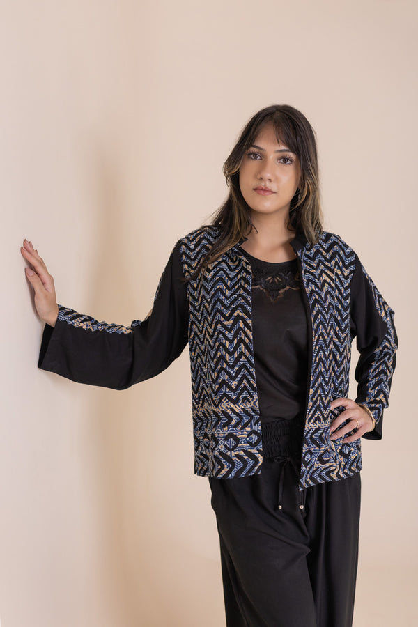 Ajrak Chevron Jacket