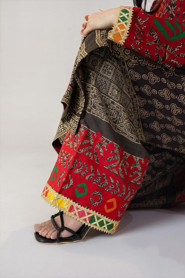Ajrak Ralli Shalwar