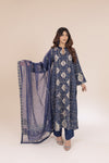 Ajrak Ralli Organza Dupatta