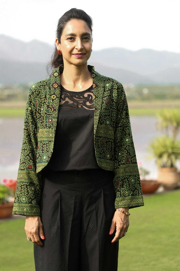 Ajrakh Jacket