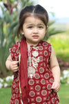 Apple Red Ajrak