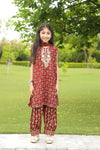 Apple Red Ajrak