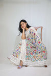 Applique Kantha Dupatta