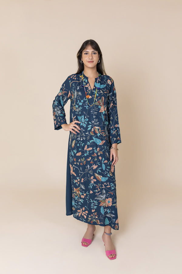 Azure Garden Kaftan