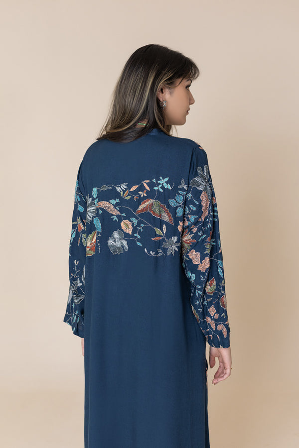 Azure Garden Kaftan