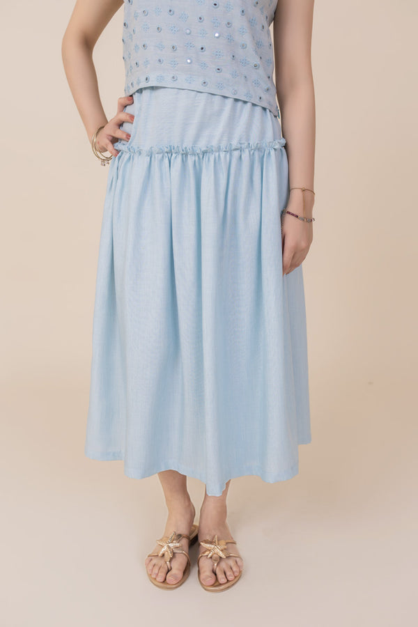 Azure Meadow Dress