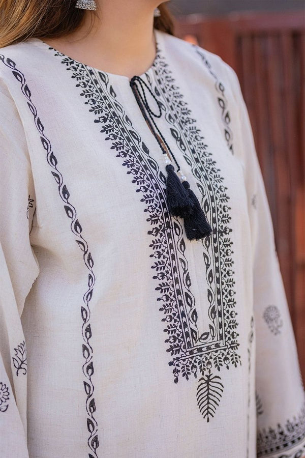 BLOCK PRINT KURTA SHALWAR