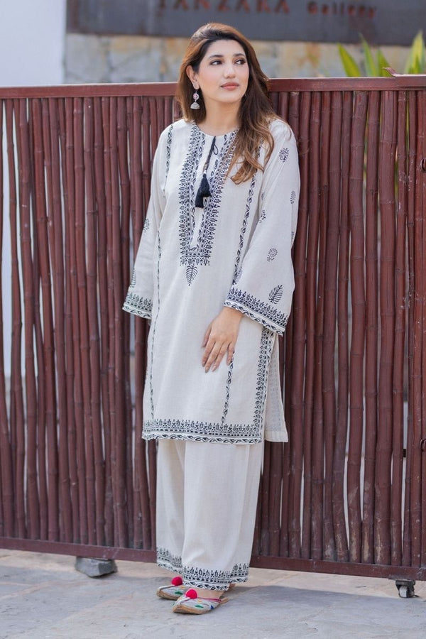 BLOCK PRINT KURTA SHALWAR