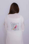 Birds Embroidered Kurta