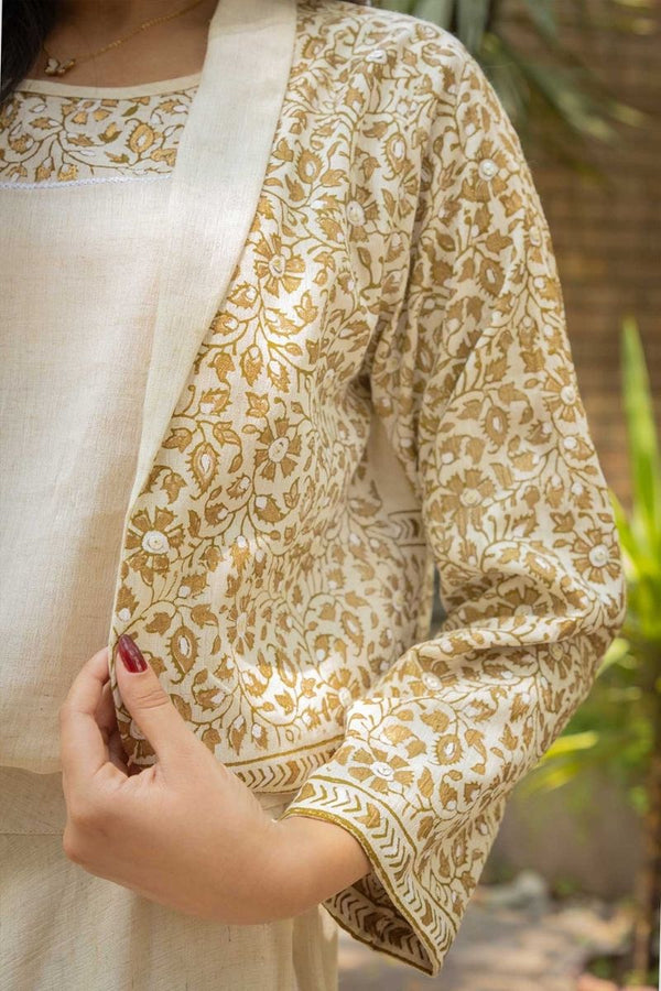 Block print Skirt outfit