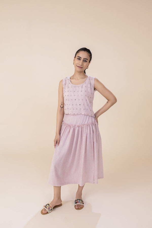 Blush Meadow Dress