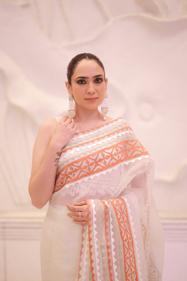 Bronze Twilight Saree