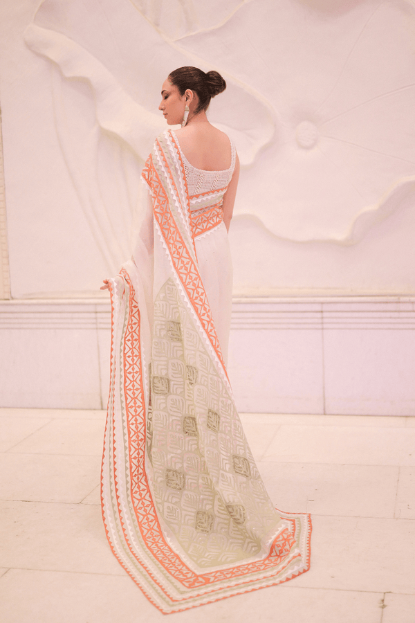 Bronze Twilight Saree
