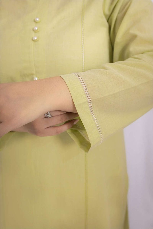 Calm Green Tarkashi Kurta