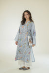 Cerulean Garden Kantha Kurta