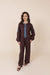 Cocoa Azure Silk Co-ord Set