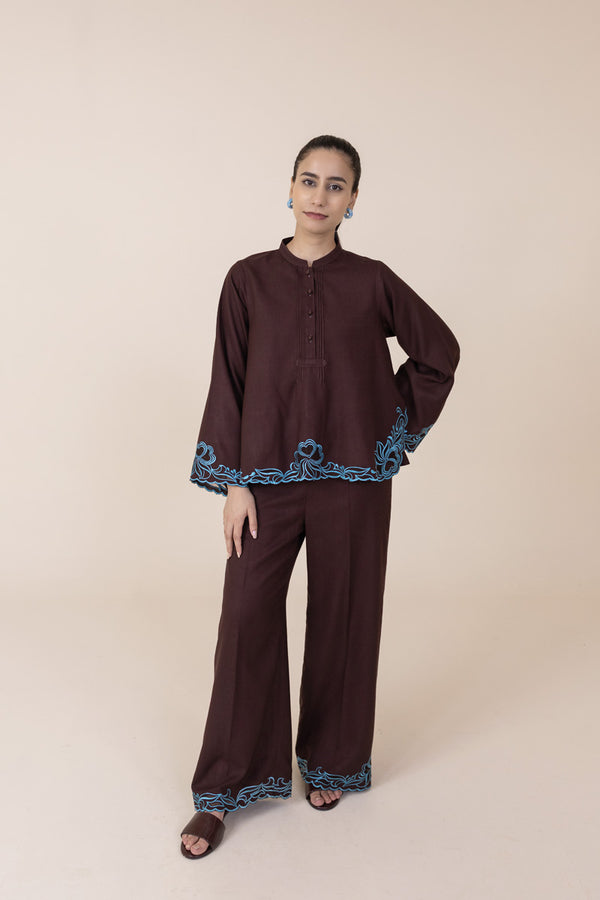 Cocoa Bloom Co-ord Set