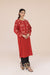 Crimson Sindhi Embroidered Kurta