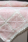 Crochet Berry Blossom Baby Blanket.