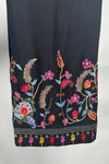 EMBROIDERD PANTS (BLACK)