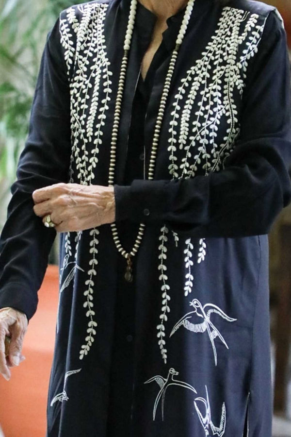 DELICATE - Embroidered Gown