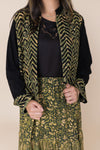 Emerald Ajrak Jacket