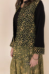 Emerald Ajrak Jacket