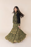 Emerald Ajrak Jacket