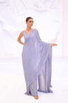 Ethereal Lilac Saree