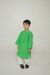 Green Blue Hand Tarkashi Kurta