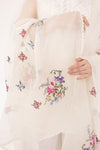 Handcrafted Floral Stitch Dupatta