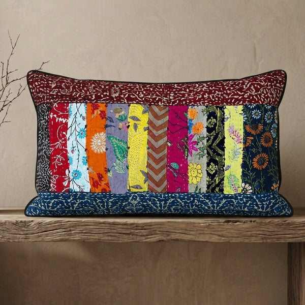 Handcrafted Patchwork Ralli Cushion Cover