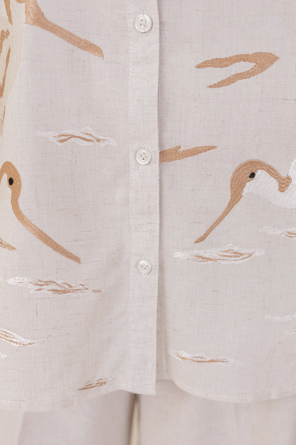 Ivory Crane Co-ord Set