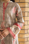 Ivory Hand Block Print dress