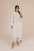 Ivory Kurta with Jisti Embroidery