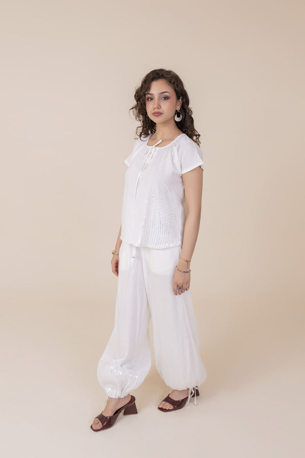 Ivory Sitara Co-ord Set