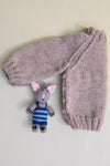 Knitting Raglan - Light Grey