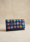 Mandala Embroidered Long Wallet