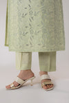 Mint Cutwork Set