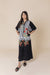 Monochrome Bloom Kaftan