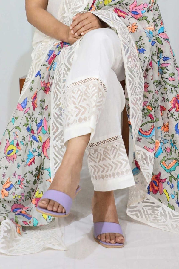 Mukaish Applique Pants