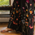 Noir Embroidered Pants